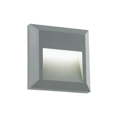 Image of Endon 1 5 Led Suface Mounted Bricklight Square Louvered EL 40107