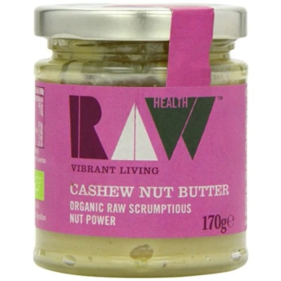 Image of RAW HEALTH Organic Whole Cashew Butter 170g (PACK OF 2)