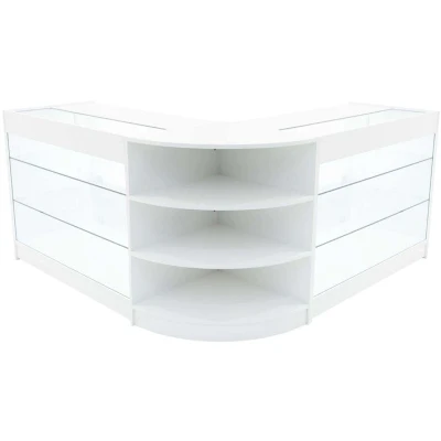 Image of Apollo LED Shop Counter Set LM60 &amp; 2 x K1200 White