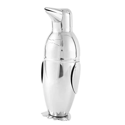 Image of 500Ml Shaker, Penguin Stainless Steel Bar Bartender Drink Mixer Shaker Pot,Wine,Wine Accessories