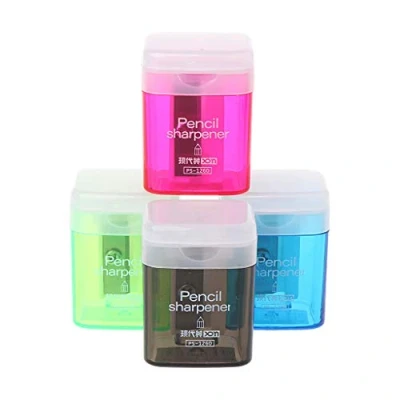 Image of Manual Pencil Sharpener Hand Portable Desktop Tool Student School Supplies Sharpner