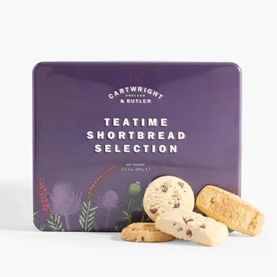 Image of Cartwright &amp; Butler Teatime Shortbread Selection Birthday Treats, Thank You Gift, Thinking of You, Father&#039;s Day Mother&#039;s Gift