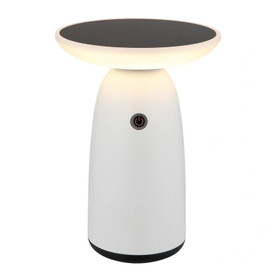 Image of Globo LED table lamp 36625, white, rechargeable battery, aluminium, plastic