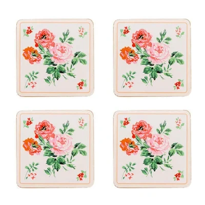 Image of Cath Kidston Archive Rose Set of 4 Cork Backed Coasters