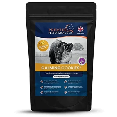 Image of Burnhills Premier Performance CZ Calming Cookies Banana 5 Pack