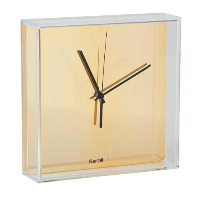 Image of Kartell Tic &amp;, Tac Clock Gold
