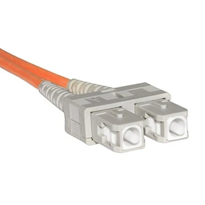 Image of ednet lkscsc2510 Fibre Optic Cable SC to SC, Multimode Duplex OM2 50/125, 10 M