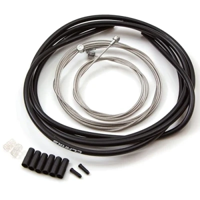 Image of Clarks Universal S/S Front &amp; Rear Brake Cable Kit w/P2 Outer Casing