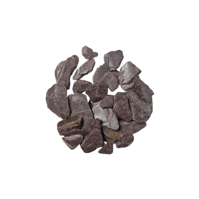 Image of Altico 20mm Plum Coloured Slate Chips Bag 850kg