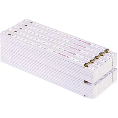Image of Metrie™ Block72 10x Folding Ruler/Rulers 2m Duplex Scale with Angle Manufactured in Europe