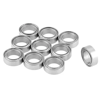 Image of Hilitand MR85ZZ 10pcs Ball Bearing, 5x8x2.5mm, Stainless Steel, Standardization Size for Machine Tool, Electronic Equipment, Pump Industry etc.