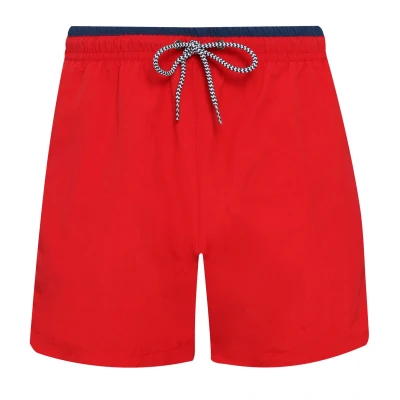 Image of Asquith &amp; Fox Mens Swim Shorts (Red/Navy) Multicolour Size X Large
