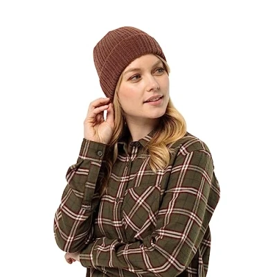 Image of Jack Wolfskin Women&#039;s Cushy Beanie Hat, Wild Ginger, M