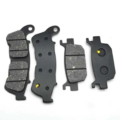 Image of Brake pad kit For Hon&amp;da Fes 125 S Wing 2007 2015 2008 2009 2010 2011 2012 2013 2014 FES125 Motorcycle Front and Rear Pads Semi Metallic (Color : Rear)
