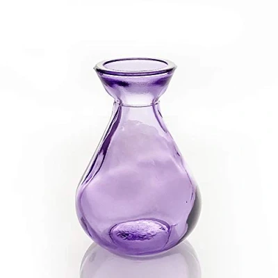 Image of Grehom Recycled Glass Bud Vase (Set of 2) Classic(Lilac) ; 10 cm