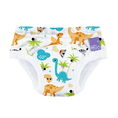 Image of Bambino Mio, Reusable Potty Training Pants for Boys and Girls, Dino, 3+ Years