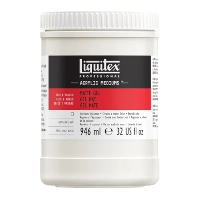 Image of Liquitex Matte Gel Medium, 946 ml
