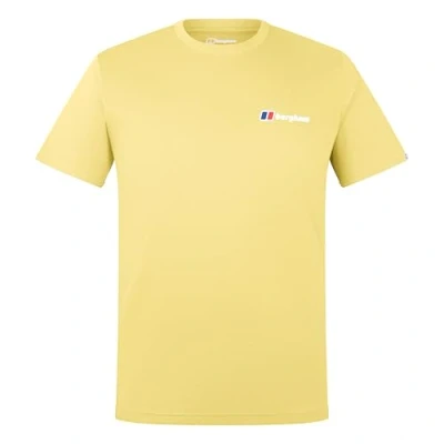 Image of Berghaus Men&#039;s Class Logo T Shirt, Oilseed, S