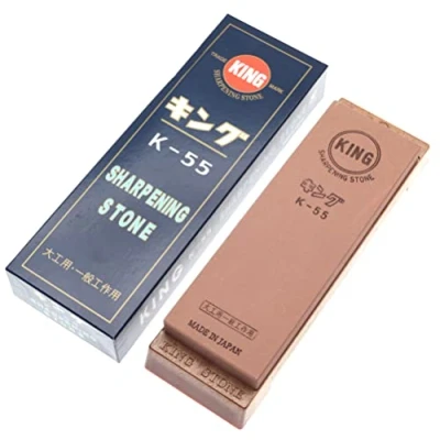 Image of King Japanese Whetsone Whetstone #1000 Grit with Non Slip Base Made in Japan