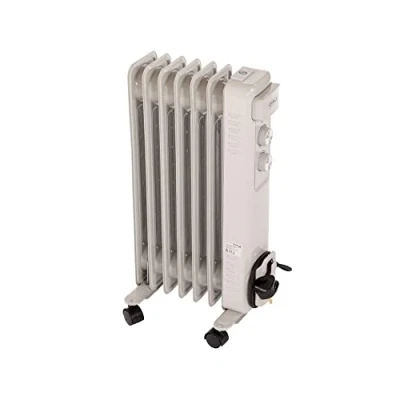 Image of Oypla Electrical 1500W 7 Fin Portable Oil Filled Radiator Electric Heater