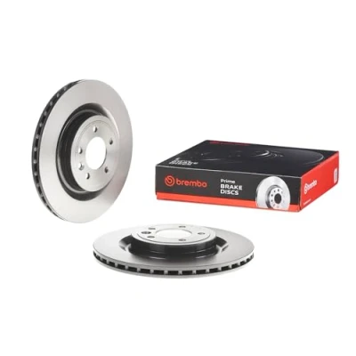Image of LR033302, LR099036, LR161898 Brake DISC BREMBO Coated LINE 09.B503.11 350mm 25mm 5 internally vented High carbon LAND ROVER: Discovery