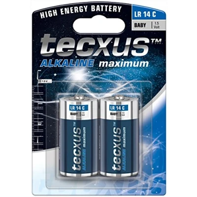 Image of Tecxus 23635 LR14/C (Baby) alkaline manganese battery 1.5 V