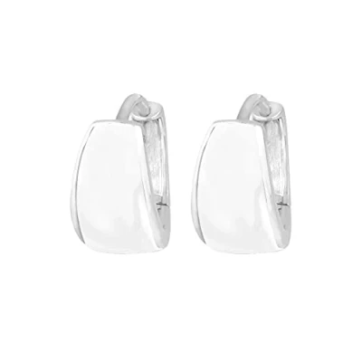 Image of Elli Women&#039;s 925 Sterling Silver Xilion Cut Earrings,