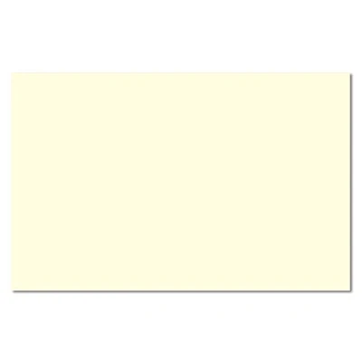 Image of SIGEL DP796, 85x55 mm (A4), Business Cards, 3C, smooth cut all around, 225 gsm, printable, pastel vanilla, 100 Piecesequal to10 sheets