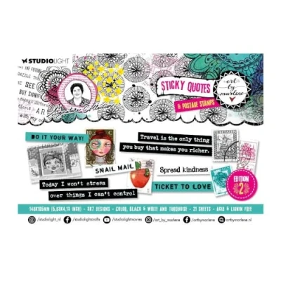 Image of Art By Marlene Signature Collection Sticker Pad Nr. 17, Edition 2