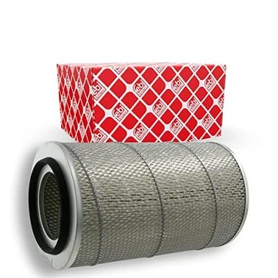 Image of 0746444, 1416433, 1470702, 4134406, 9746444 Air Filter FEBI BILSTEIN 06769 370mm 227mm Insert IVECO: EuroCargo I III