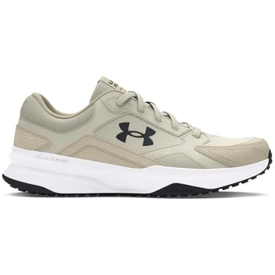 Image of Under Armour Men&#039;s UA Edge LTHR Trainers, Leather Running Shoes for The Gym and Outdoors, Lightweight Sportswear