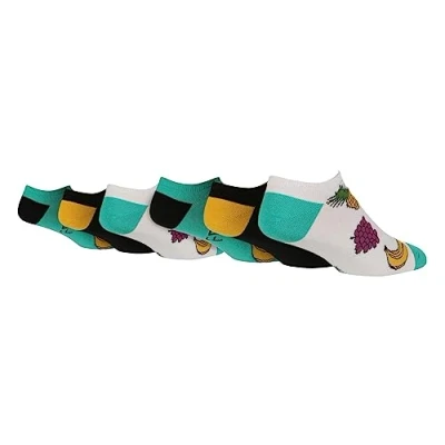 Image of Wildfeet 6 Pack Mens Novelty Trainer Socks