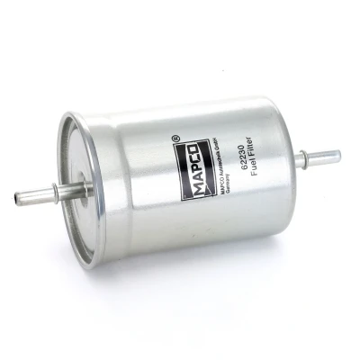 Image of 1J0201511A Fuel Filter MAPCO 62230 In Line Petrol 8mm AUDI: A6 C6 Saloon, A4 B7 A8 D3, VOLKSWAGEN: Transporter 5, 5 Bus