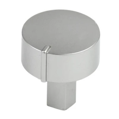 Image of Diplomat ADP Hob Silver Control Knob