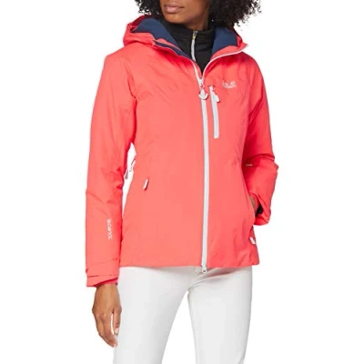 Image of Jack Wolfskin Great Snow Jacket Women&#039;s Flashing Pink, X Large