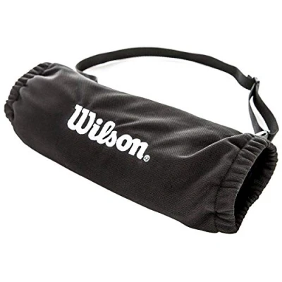 Image of Wilson Hand warmer for American Football Youth Players, Fleece, Machine Washable, Black, WTF9853