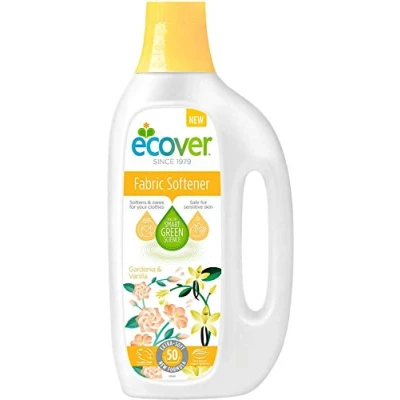 Image of Ecover Fab Softener Gardenia &amp; Vanilla 1.5 Litre (Pack of 4)