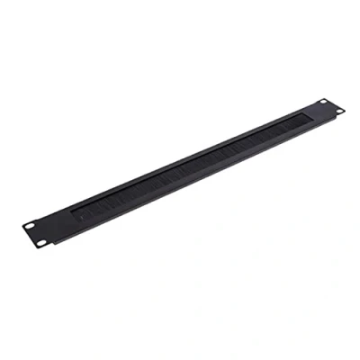 Image of Peowuieu 1Pcs 1U 19Inch Rack MOUNT Blanking Plate Mounting Blank Network Brush Panel Server Cabinet