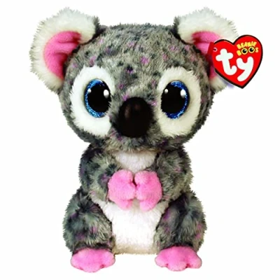 Image of Ty Karli Koala Beanie Boos 6&quot; Baby Soft Plush Toy Collectible Cuddly Stuffed Teddy