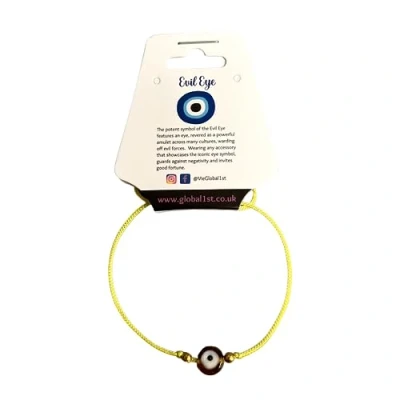 Image of VIE Evil Eye Coloured Bracelet (Yellow)
