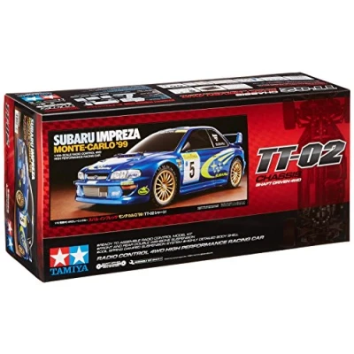 Image of Tamiya 58632 1:10 RC Subaru Impreza MC 99 TT 02 Model Car