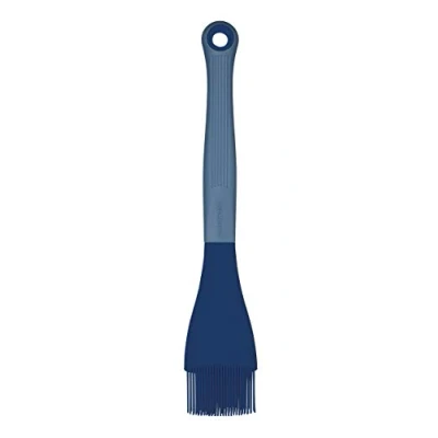 Image of Colourworks Angled Pastry Brush / Basting Brush, Silicone, Blackberry, 26 cm