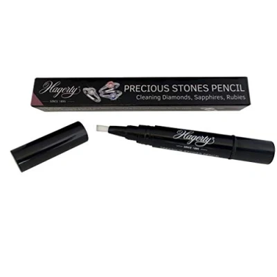 Image of HAGERTY Precious Stones Pencil I Jewellery Cleaner for Such as Diamonds sapphires Rubies Gold and Platinum Precise Gentle efficient