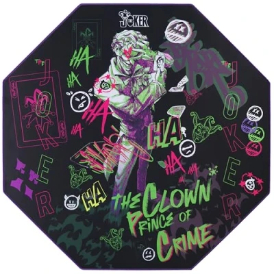 Image of Subsonic DC comics Joker Nonslip Gamer Floor Mat for Gaming chairs and office 1 m x