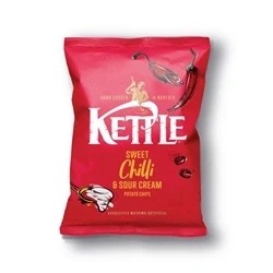 Image of Kettle Sweet Chilli Sour Cream Crisps 40g (Pack of 54) FG001878