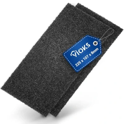 Image of Foam Filter 2X Sponge 225x107x8 mm Replacement for Whirlpool 481010354757 Tumble Dryer Condenser Heat Exchanger