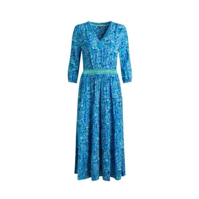Image of Weird Fish Maxi dress, Women&#039;s, Size: 42, Sea green