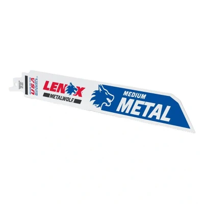 Image of Lenox MetalWolf Wave Edge Reciprocating Saw Blade 229 x 25 1.1mm 18 TPI (Pack of 5)
