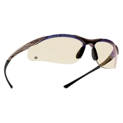 Image of bollé Safety 253 CT 40047 Contour Eyewear with Semi Rimless Nylon Frame and ESP Tinted Anti Fog Lens