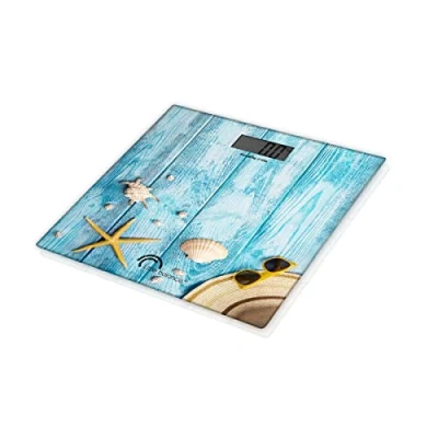 Image of LITTLE BALANCE 8334 Electronic Bathroom Scales Shell Design 180 kg / 100 g
